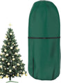 9ft Upright Christmas Tree Storage Bag, Waterproof Dustproof Standing Artificial Christmas Tree Cover, Vertical Xmas Tree Storage Protector Bag for Decorated Artificial Tree