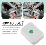 Car TPMS Programming Tool, Portable Tire Pressure Reset Device, Tire Activation Tool OEM# 8C2T-1A203-AB, Compatible with Ford F-150 Mustang Edge Escape Expedition Fiesta Ranger Taurus (White)