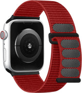 Nylon Sport Loop Compatible with Apple Watch Band 40mm 41mm 42mm 44mm 45mm 46mm 49mm, Soft Breathable Braided Wristband for iWatch Band for Women Men Series 11 10 9 8 7 6 5 4 3 2 1 SE Ultra - Front View