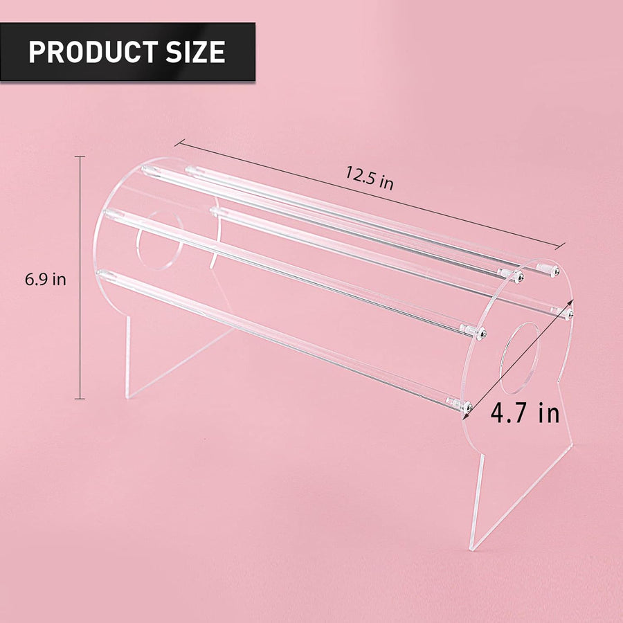 Heaband Holder Organizer,Acrylic Hair Band Ear Display Stand Jewelry Storage for Show Selling.