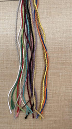 (109 Yards/1.5mm/35 Colors Optional) Cotton Baker Twine DIY Craft Macramé Natural Cotton Rope Craft Making Knitting String Rope DIY Wedding Decor Supply Christmas Wrapping(Deep Purple)