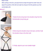 Bra Strap Clips for Racerback, Anti-Slip Buckles Conceal Straps, Racer Back Conceal Straps