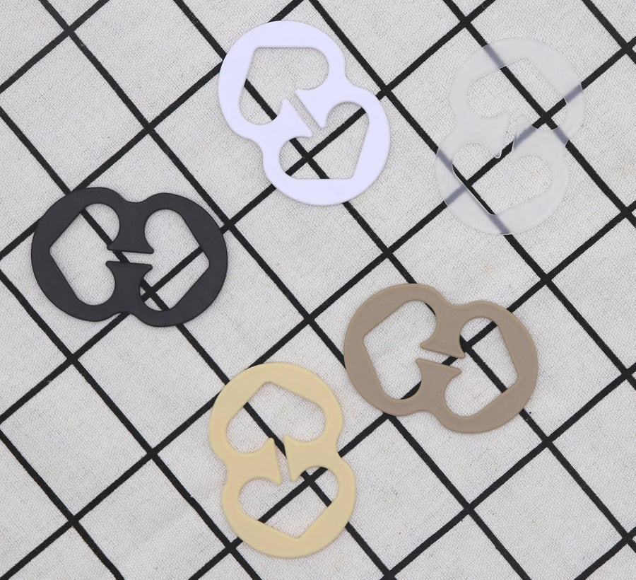 Bra Strap Clips for Racerback, Anti-Slip Buckles Conceal Straps, Racer Back Conceal Straps