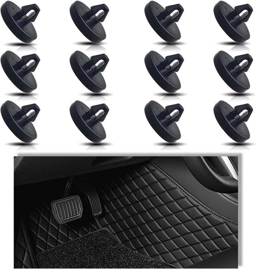12PCS Auto Brake Pedal Pad & Light Switch Stopper - Brake & Clutch Pedal Stopper, 90541-06036