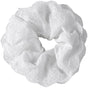 White Lace Scrunchies, Multi Layers Large Lace Scrunchies for Women, Oversized Ruffle Hair Ties Bands Elastics for Thick Thin Long Curly Hair