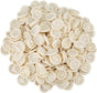 Disposable Latex Finger Cots Rubber, 140g(Approx 205PCS) Fingertips Protective Finger Art Latex Tissue Finger Cot (White)