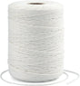 White String, 2MM 656 Feet White Cotton String, Cotton Bakers Twine for Meat, Roasting, Gift Wrapping, Gardening, Macrame, DIY Art & Crafts (200M/218Yard,12Ply)
