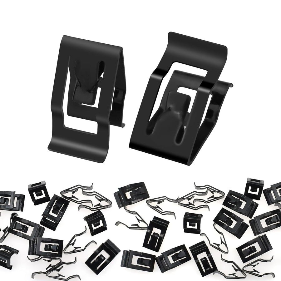 30Pcs Dashboard Trim Clips, Automotive Dashboard Metal Retainer, Universal Car Dashboard Metal Retainer Clips Replacement for Most Cars