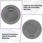 Espresso Backflush Cleaning Disc, 54mm Silicone Backflush Disc for Most Espresso Machines, Compatible with BES870XL BES878BSS BES880 BES840XL BES810BSS, 4 Pack