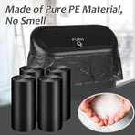 Mini Car Trash Can Bags for Auto Trash Bin, 120 Count Small Garbage Bags Organizer Tear-Resistant, Liner Refills (Vehicle Trash Can is not Included), Black