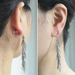 40pcs Screw Back Earring Converter with Jump Rings – Convert Dangle Earrings for Non-Pierced Ears, Such as Those with Fishhook or Kidney Hook Findings, Painless & Hypoallergenic Resin U‑Type Earrings