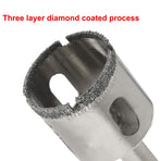 1-1/2 Inch / 38mm Diamond Drill Bits, Diamond Hole Saw Hollow Core Drill Bits for Glass Ceramic Porcelain Tiles Marble Granite Quartz