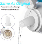 Bite Valve Replacement for Brita Water Bottle, 2 Pack, Silicone, BPA-Free, 1 Liter, Sports, Travel