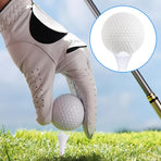 30PCS Plastic Golf Tees - 1-1/2‘’ Short Golf Tees - Enhanced Durability & Stability, Designed to Reduce Friction and Side Spin-4 Prongs Plastic Tees