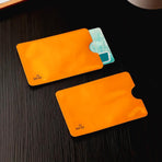 24-Pack Travel RFID Blocking Sleeves - 2.48'' x 3.58'' Multicolor Identity Theft Protection Secure Cred Card Protecor Holders - Waterproof aluminum Foil Slim Design easily into your Wallet