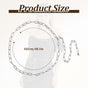 Silver Chain Belts for Women,Adjustable Womens Chain Belt Trendy Metal Belt for Jeans Dresses Pants