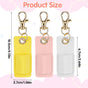 3Pcs Lanyard Pen Holder,Single Lanyard Pen Holder Anti-Lost PU Leather Badge Pens Keychain for Nurses,Courier,Office Supplies