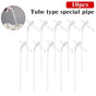 10Pcs Spray Foam Nozzle Attractive Expanding Foam Nozzles Spray Foam Replacement Tube for DIY Spraying as Shown Industrial Adhesives