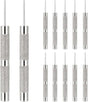 12 Pack SIM Card Removal Pin Tray Tool Eject Tools Compatible with iPhone iPad Samsung Galaxy HTC Smartphone Ejector Pins Needle Remover for All Models Cell Phone Opener