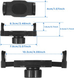 2 Pack Ball Mount Phone Holder Clip 17mm Ball Mount Clip Balls Joint Connector Socket Replacement Rotating Balls Head with Fixed Nut for Car Wireless Charger Cellphone Clamp Selfie Hose Stand Bracket