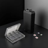 Black 26-in-1 Game Holder Case Fits up to 22 Games 2 SD Cards 2 Micro SD/TF Cards and 2 Stylus Pens for NEW 3DS / 3DS XL / 3DS LL
