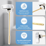 Toilet Handle Replacement Compatible with TOTOTHU004-CP Trip Lvr for ST701, CST854, CST884,Side Mount Toilet Flush Handle, Flush Tank Lever, Chrome