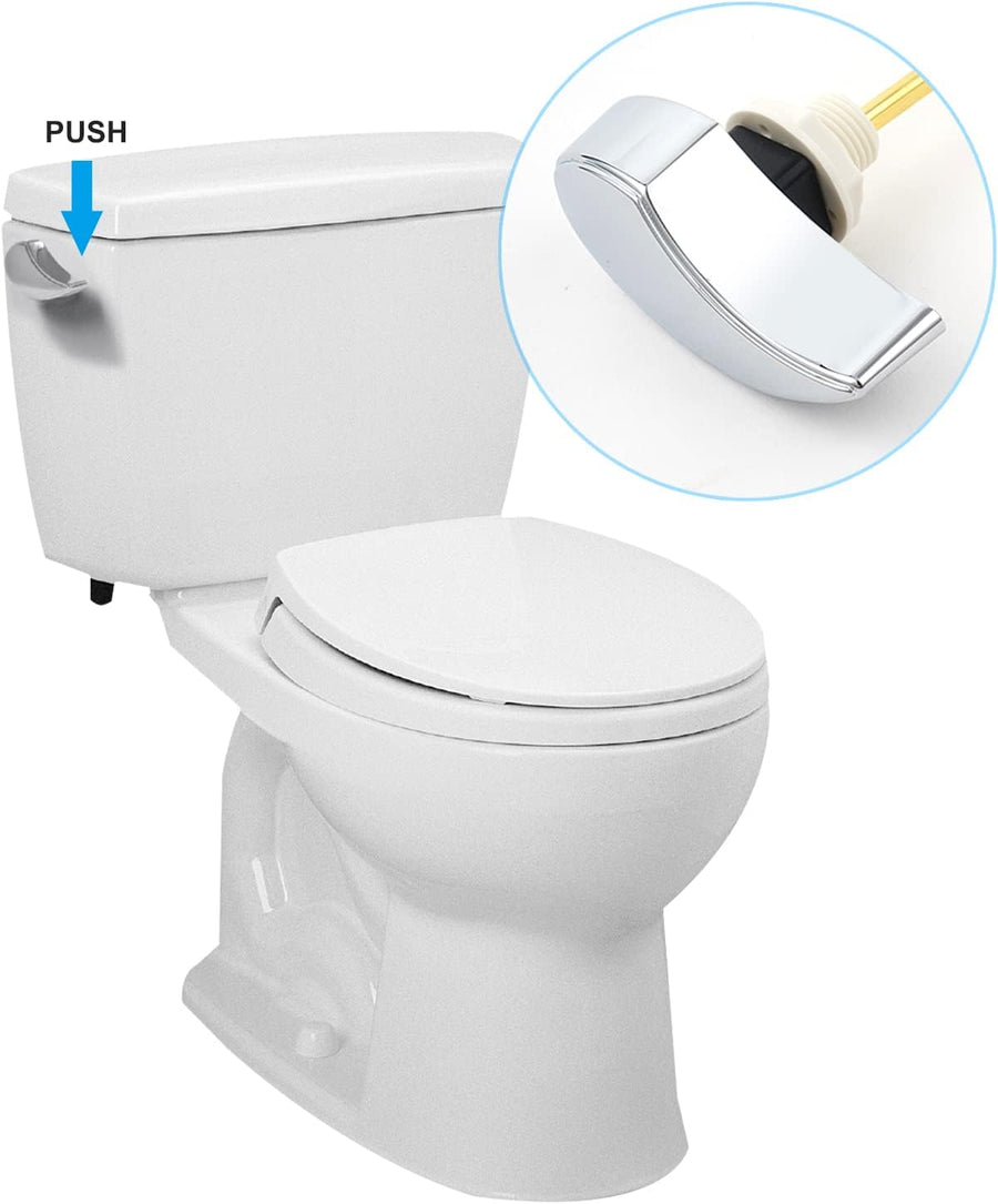 Toilet Handle Replacement Compatible with TOTOTHU004-CP Trip Lvr for ST701, CST854, CST884,Side Mount Toilet Flush Handle, Flush Tank Lever, Chrome