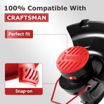CMZST120SC String Trimmer Spool Cap for Craftsman Weed Eater CMCST900, CMEST913, CMESTE920, CMZST98020, CMESTA900, CMCST915, (4 Cap, 4 Spring)