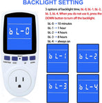 Upgraded Watt Power Meter Plug Home Electrical Usage Monitor Consumption, Energy Voltage Amps Kill Tester with Backlight, Overload Protection, 7 Modes Display