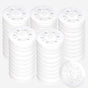 45mm Polypropylene Washers - 100 Pcs Load Spreading Foam Board Washers