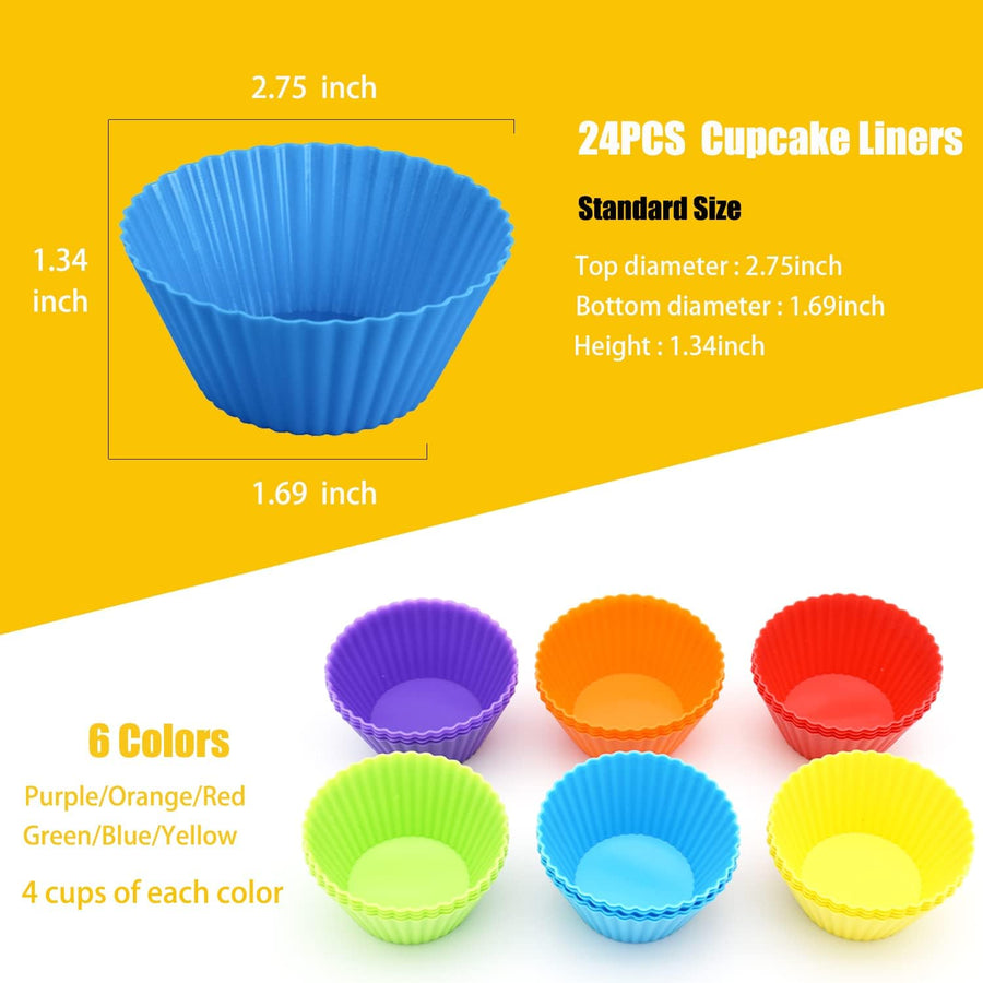Cupcake Liners Standard Baking Cups Muffin Paper Cases
