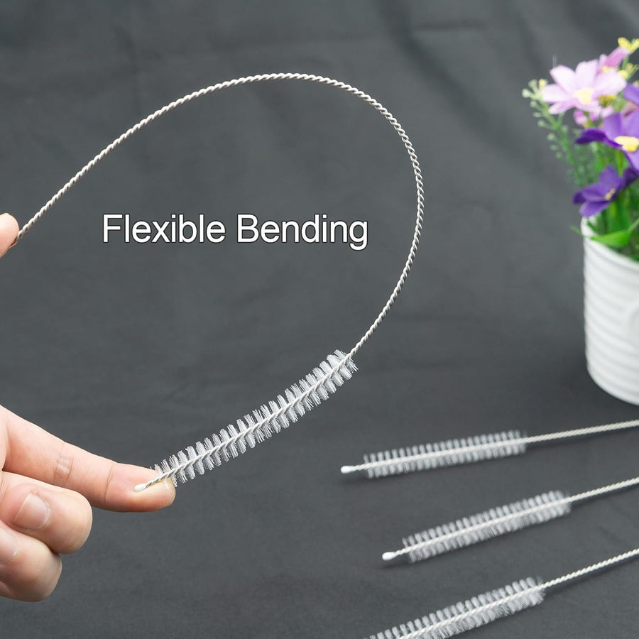 10 PCS Straw Cleaner Brush For Stanley Cup and 5 Pcs Replacement Colors Straw for Stanley Cup 14 oz 20 oz Tumbler
