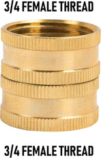 Garden Hose Adapter + Garden Hose End Caps