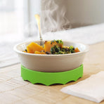 Silicone Roasting Rack, Silicone Cooker Rack Kitchen Cooking Accessories for Baking Cooking Steaming Cooling (Green)
