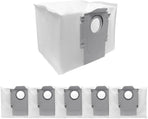 6 Pcs Replacement Refill Dust Bags Compatible with  Q10 S5+, Q10 X5+, Q7 M5+, Q5 Max+, Q5+, S8 Pro Ultra, S8+, Q7 Max+, Q8 Max+, Robotic Vacuums 3L Large Capacity