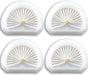 VLPF10 Filter Replacement Compatible with Black and Decker Dustbuster Hand Vacuum Replace Model # HLVA315J HLVA320J00 N575266 (4 Pack)
