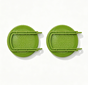 Sprouting Kit for Wide Mouth Mason Jars, 2-Pack BPA-Free One-Piece Sprouting Lids with Built-In Stand, Seed Germination Jar Sprouter Lid, Fits Wide Mouth Jars (3.38"/86mm)