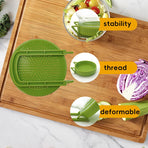 Sprouting Kit for Wide Mouth Mason Jars, 2-Pack BPA-Free One-Piece Sprouting Lids with Built-In Stand, Seed Germination Jar Sprouter Lid, Fits Wide Mouth Jars (3.38"/86mm)
