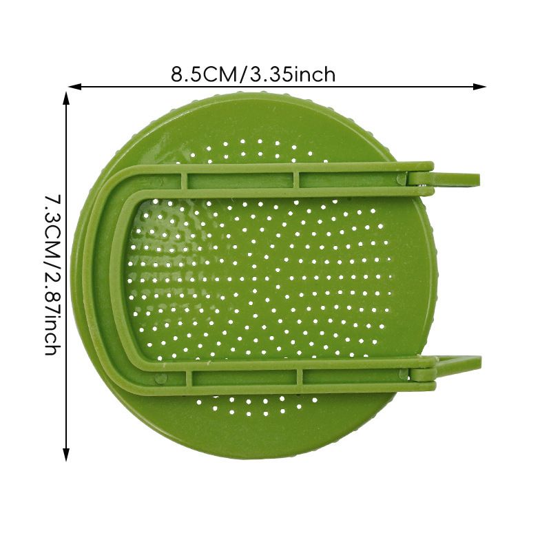 Sprouting Kit for Wide Mouth Mason Jars, 2-Pack BPA-Free One-Piece Sprouting Lids with Built-In Stand, Seed Germination Jar Sprouter Lid, Fits Wide Mouth Jars (3.38"/86mm)