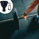 2 Pack Protein Powder Container to Go - Mini Funnel with Keychain and Keyring, Water Bottle Funnel for Shakers