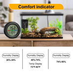 Digital Hygrometer Indoor Thermometer Humidity Meter Room Temperature Hydrometer Monitor Gauge for 3D Printer, Home, Office, Greenhouse, Incubators