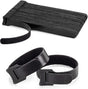 80PCS Reusable Cable Ties, Black Adjustable 6-Inch Cord Organizer Ties, Multi-Purpose Hook Loop Cable Management Wire Ties for Organizing Home, Office, Data Centers