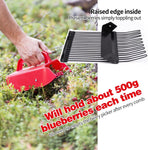 1/2/4 Pack Berry Picker, with Metallic Comb and Ergonomic Handle for Easier Berry Picking