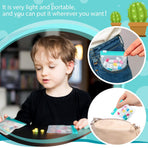 24 Pieces Pill Pouch Bags Zippered Set Reusable Translucent Medicine Organizer Sealing Travel Plastic Bags with Slide Lock for Storage(Turquoise)