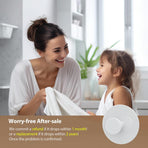 White Adhesive Wall Hook for Coat and Towel: Extra Sticky 12 LB (Max), Stainless Coat Rack Door Holder Hanger, Heavy Duty