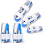 Finger Splint, 5PCS Finger Support Brace Finger Stabilizer for Broken Fingers Straightening Arthritis Knuckle Immobilization, Small