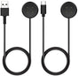 Charger for Google Pixel Watch 2 & 3, Replacement USB-A/C Charging Cable Cord for Smart Watch (3.3ft/1m) (Black)