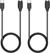Charger for Garmin Watch - Vivoactive 6 5 4, Fenix 8 7X 6, Venu 3s 3 2 X1, Instinct 3 2 E, Forerunner 165 265 965, Approach S70 S62 S50 S44, Epix Pro 2, Quatix, Tactix 8 7, Enduro (2Pack)