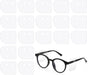 Clear Glasses Safety Side Shields Plastic Protector Shield for Glasses Slip on Side Guards Fit Most Frames
