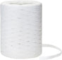 218 Yards Raffia Paper Craft Ribbon, 1/4 Inch Wide Raffia Ribbon, White Packing Paper String for Gift Wrapping, DIY Arts & Crafts, Christmas Holiday Decor